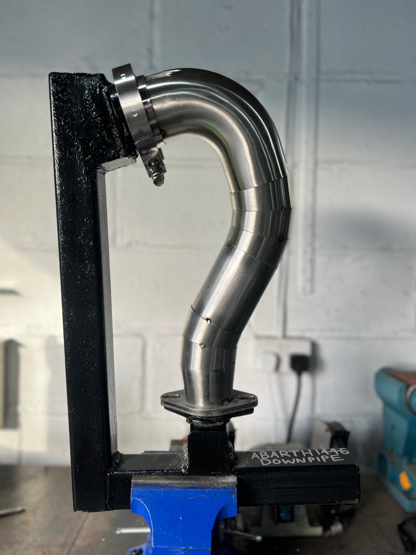 ABARTH 595/695 DE-CAT Downpipe (Garrett 1446)