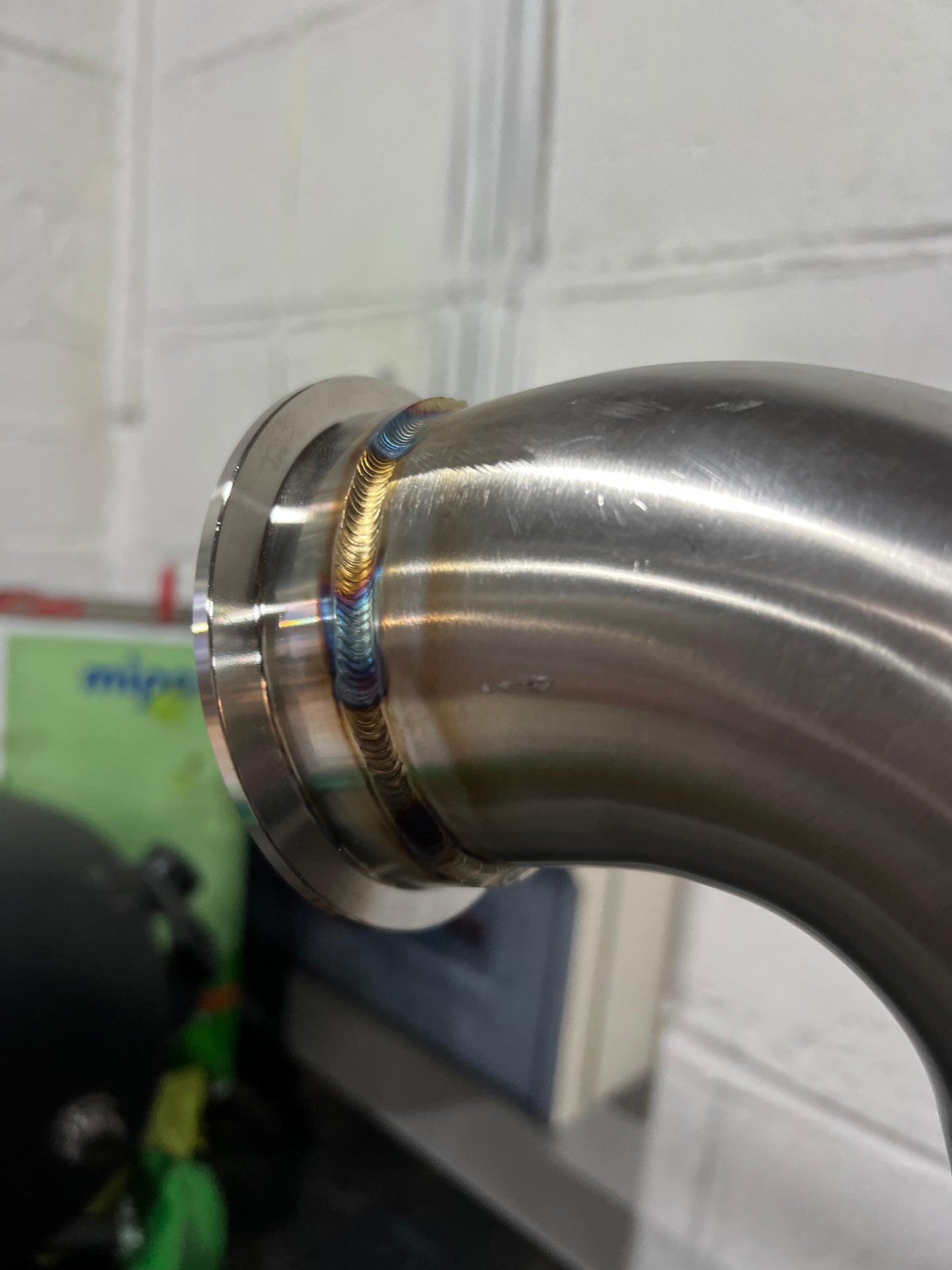 ABARTH 595/695 DE-CAT Downpipe (Garrett 1446)