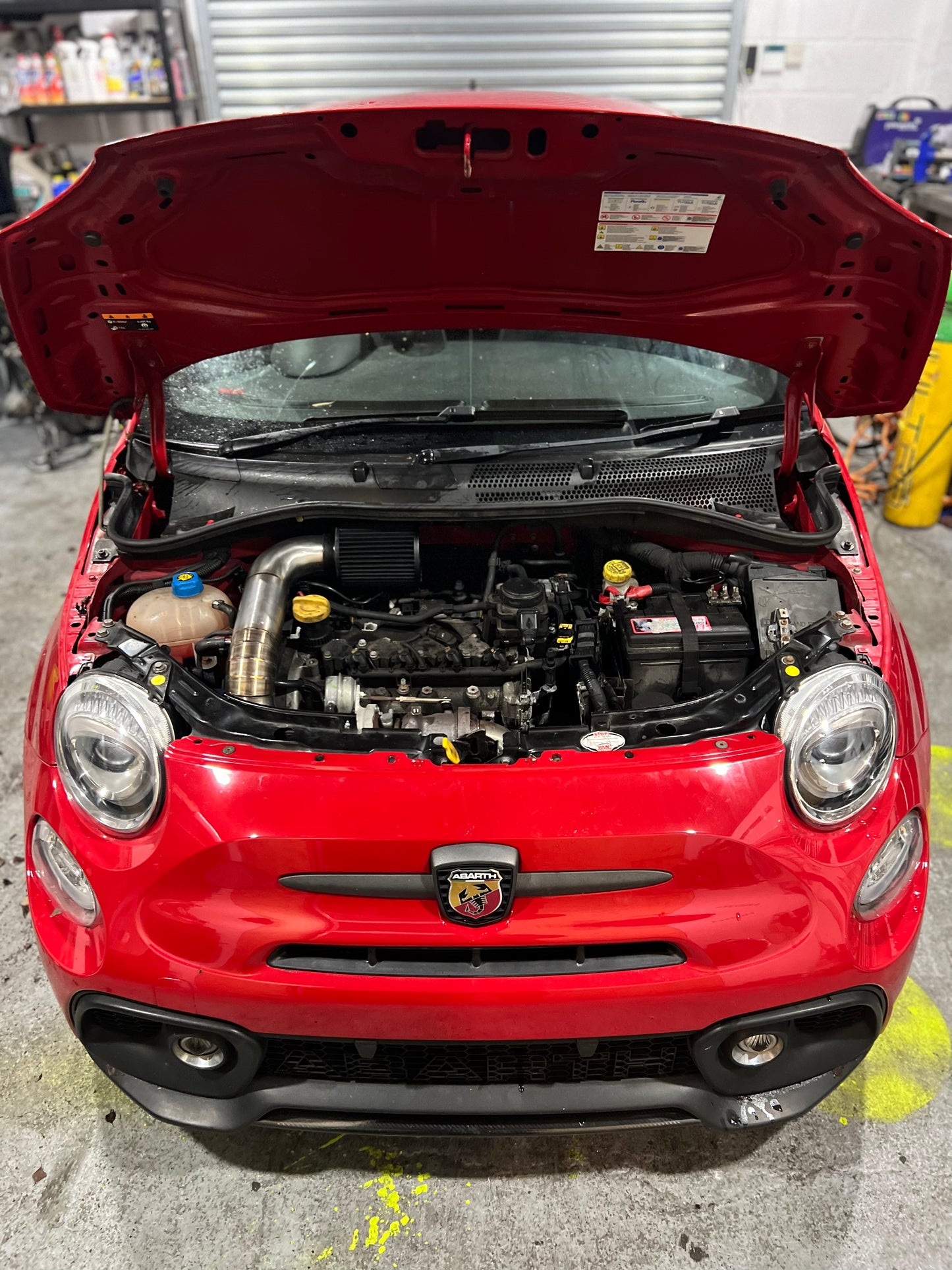 Abarth 500 Garrett GT1446 Conversion