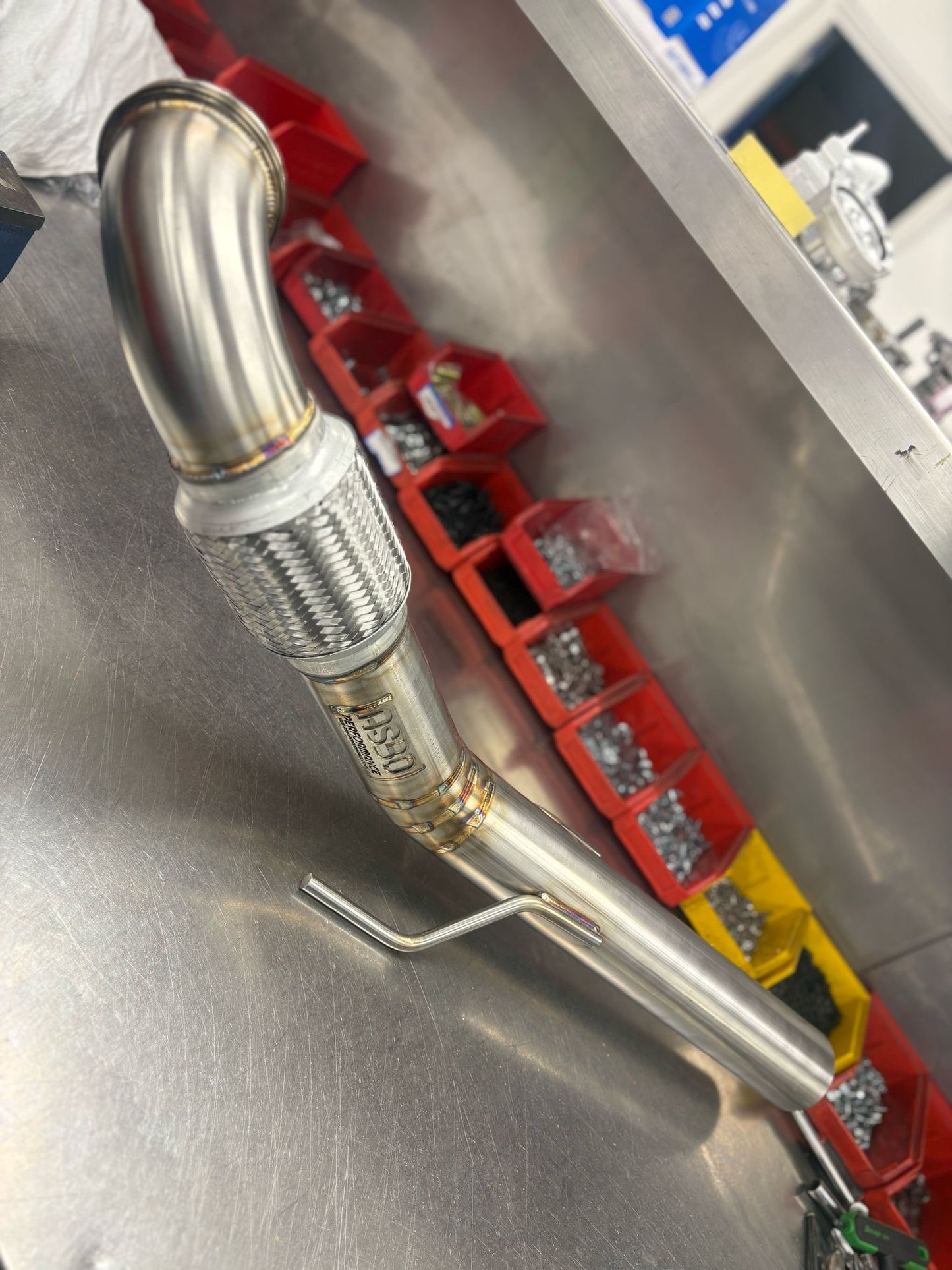 Fabia/Ibiza/Polo 1.9TDi 3 Inch Stainless Downpipe (GTB V-Band)