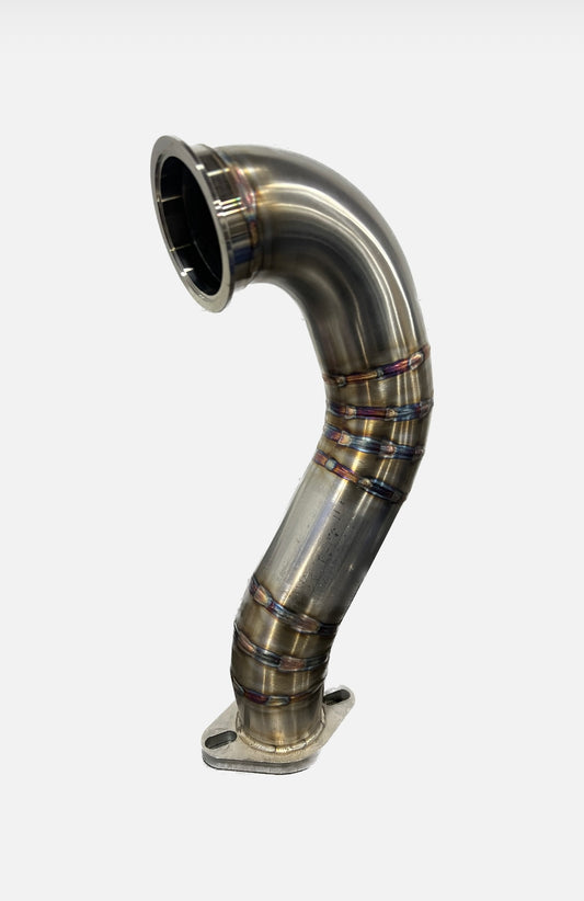 ABARTH 595/695 DE-CAT Downpipe (Garrett 1446)