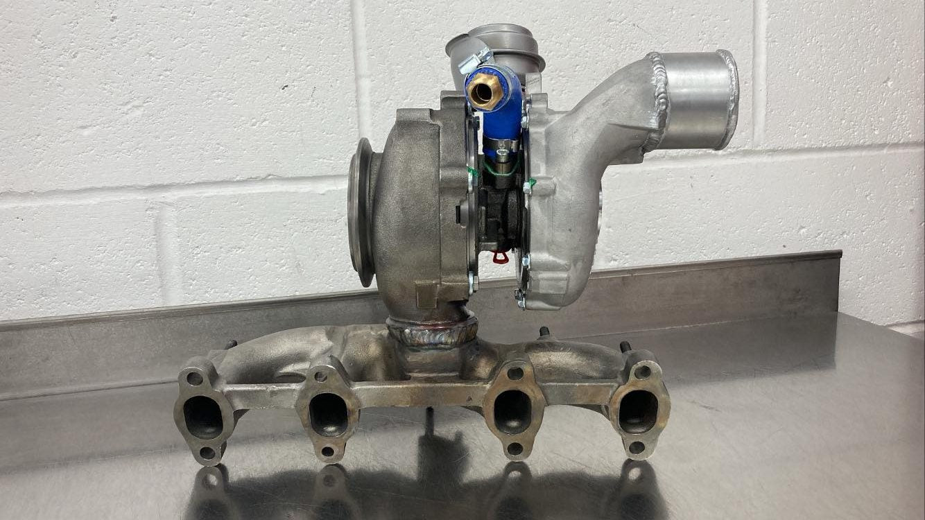 GTB2260VK BMW On Welded 1.9TDI PD Cast Manifold